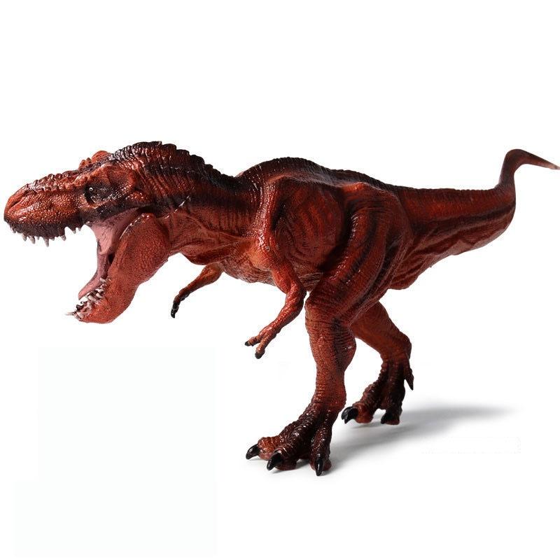 Captivating Vivid Tyrannosaurus Rex Dinosaur Toy Model Pvc Great Addition To Kid s Room оранжевый