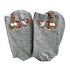 Cute Cat Socks with Balls 3D Novelty Soft Cotton Crew Socks Funny Animal Socks for Women Cats Lovers