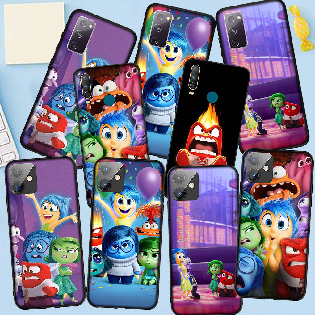 Phone Case for iPhone 17 16 15 Xiaomi Poco F8 F7 X7 X6 M8 C85 C75 C71 Redmi Note 14 13 12 11 Pro Max A3 A4 14C 13C 15C Sadness Inside Fear Out Cover