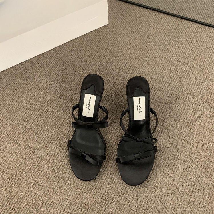 

Новые сексуальные с открытым носком сексуальные элегантные женские сандалии для банкета и вечеринки летняя мода элегантные модные тапочки НЕТ: 312 36