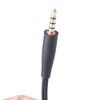Durability Nylon Woven Headphone Cord for MMX100 Headphone Cable Easy Installation 3.5mm to Type C Replacement Wire