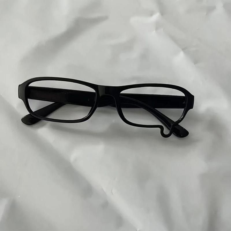 Fashion Eyewear Halloween Cosplay Cute Accessories Gift Y2K Anime Crying Glasses Dripping Tears Black Frame Unisex Retro Glasses