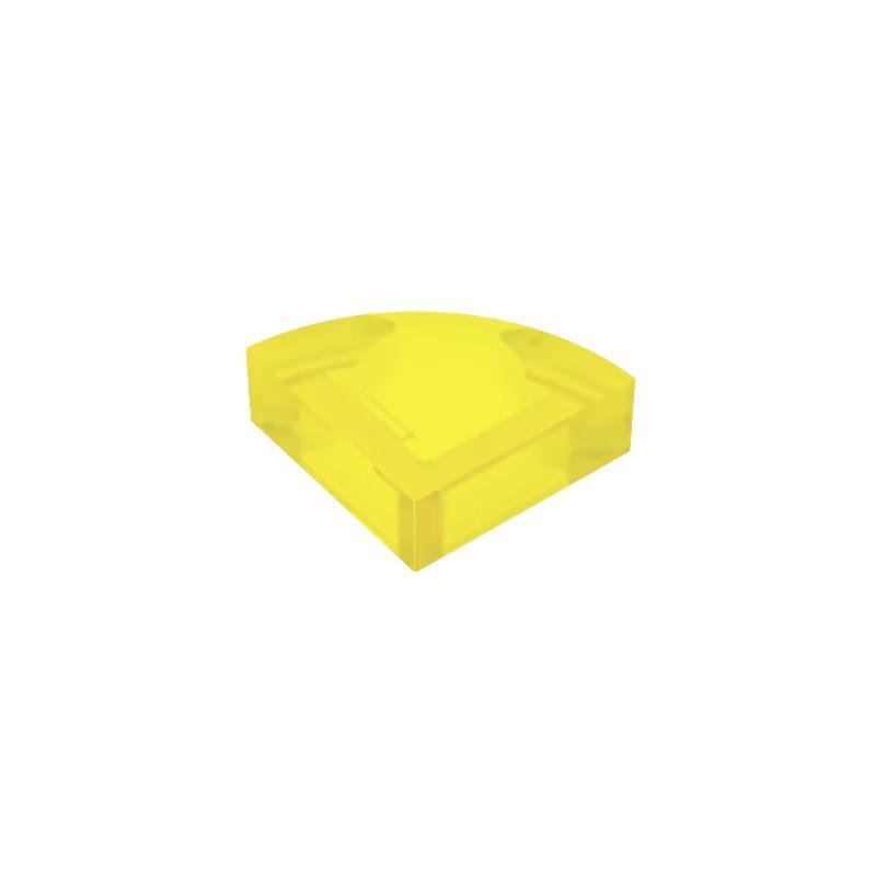 20Pcs  MOC Compatible Assembles Particles 25269 48410 Tile Round 1 X 1 Quarter Building Block Parts DIY Compatible Tech Toy