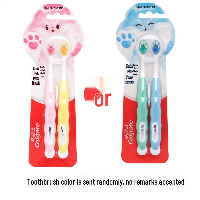 Colgate Kids  Soft Bristle Toothbrush Twin Pack