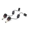 2 Peças Lâmpadas de Farol LED para Carro 9007 6000K Branco Frio Kit de Conversão de Feixe Alto Baixo