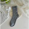 Ladies' Spring and Summer Bow Tied Sweet Mesh Mid Calf Boneless Pile Socks
