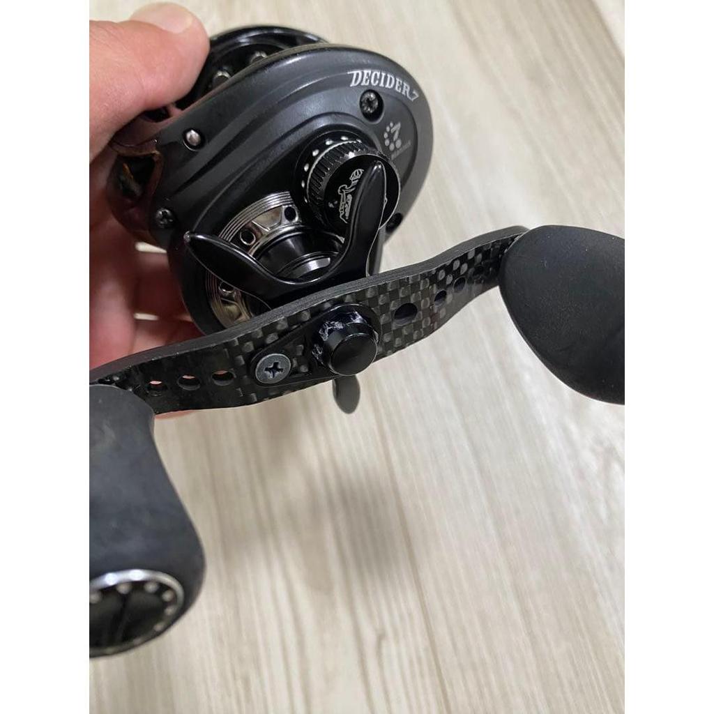 Used Abu Garcia Decider 7 Baitcasting Reel Left Hand
