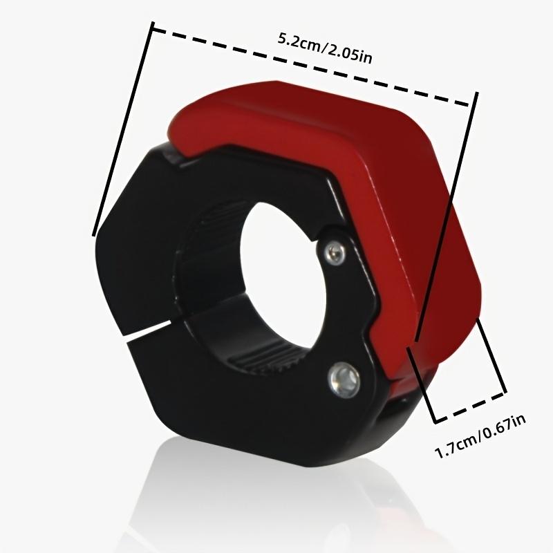 1pc of Black/Red Electric Bike, Bicycle, Motorcycle-Specific Hook, No-Drill Bicycle Pedal, Multifunctional Universal Front Hook for Motorcycle Helmets
