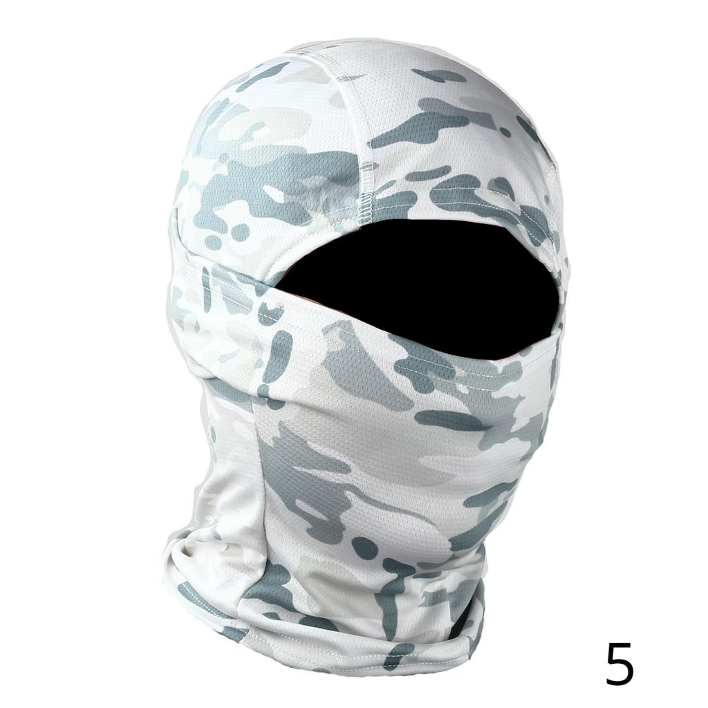 Outdoor Camouflage Camo Balaclava Army Tactical Military Ski Full Face Mask Motorcycle Bicycle Caps Full Face Mask 27 COLORS