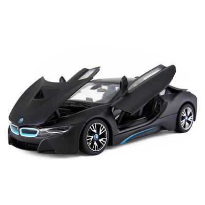 1/24 BMW I8 Supersportwagen Neues Energiefahrzeug Legierungsauto Diecasts & Spielzeugfahrzeuge Automodell Miniaturmaßstabsmodellauto für Kinder