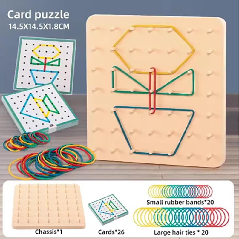 Youngsters High-Quality Geometry High-Quality Puzzle High-Quality Nail High-Quality Board High-Quality Creative High-Quality Toy High-Quality