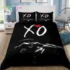3D Print XO The Weeknd 3D NEW Duvet Cover Pillowcase Bedding Set Adult Boy Girl Bedroom Decoration Children Single Double Large