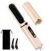 Qizheyibvo Cordless Heat Portable Hair 4 Temperature Settings Lightweight Straightening Automatic Burn Ideal for Business Perfect Gift for or Birthday