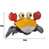 Electric Crab Toy Music USB Automatic Escape Doll Funny Kids Gift
