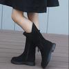 Toddler Infant Kids Baby Princess Velvet  Knot Shoes Fashion Leather Boots Shoes