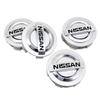 4 Pezzi Copricerchi Centrali per Ruote Auto Copertura Cerchi per Nissan Qashqai j11 Juke GTR X-Trail Patrol Micra Navara Tiida Murano Sentra Leaf