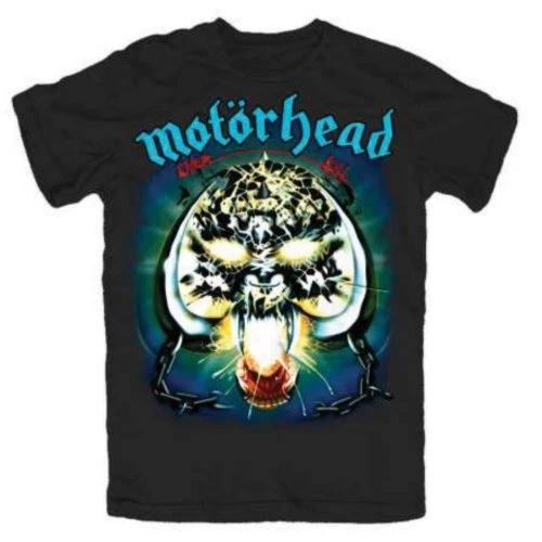 Motorhead T Shirt Overkill Officially Licensed Mens Black Tee Unisex NEW S