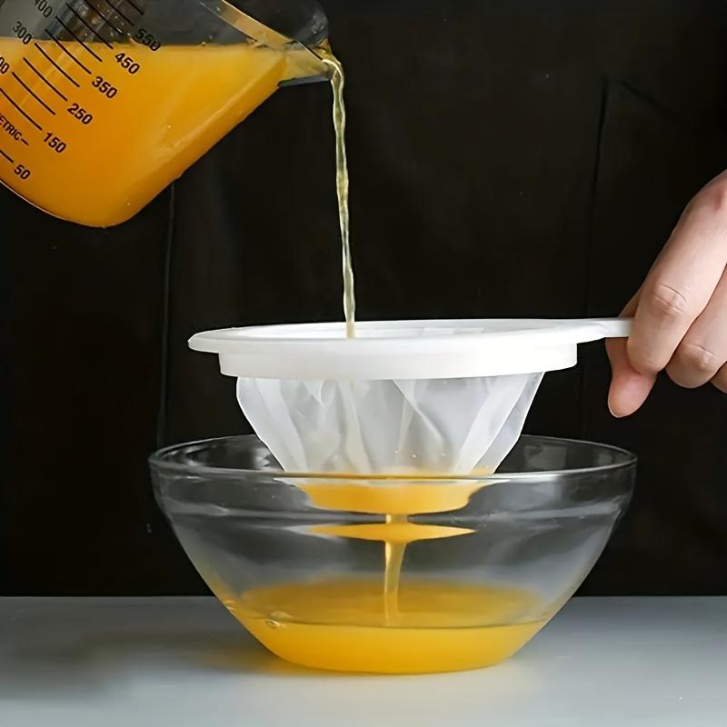 2pcs Fine Mesh Strainer, Essential Kitchen Tool, Ideal for Baking, Travel Kitchen Gadgets