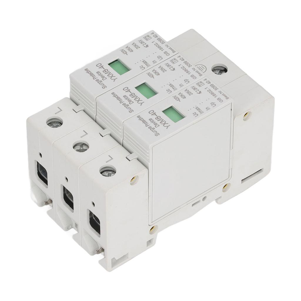 Surge Protective Device 3P 40KA 420V Voltage Protection Arrester Protector for Safety