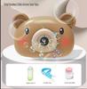 Little Piggy Bear Bubble Machine: Children's Automatic Music & Light Bubble Camera