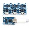 1-20Pcs Type C/Micro USB Charging Board Connector Plug for 18650 Lithium Battery USB C 5V 1A Charger Module With Protection