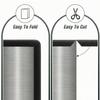 New Rubber Edge Trim Strip U Shape Black Door Edge Strip Guard Seal Doors
