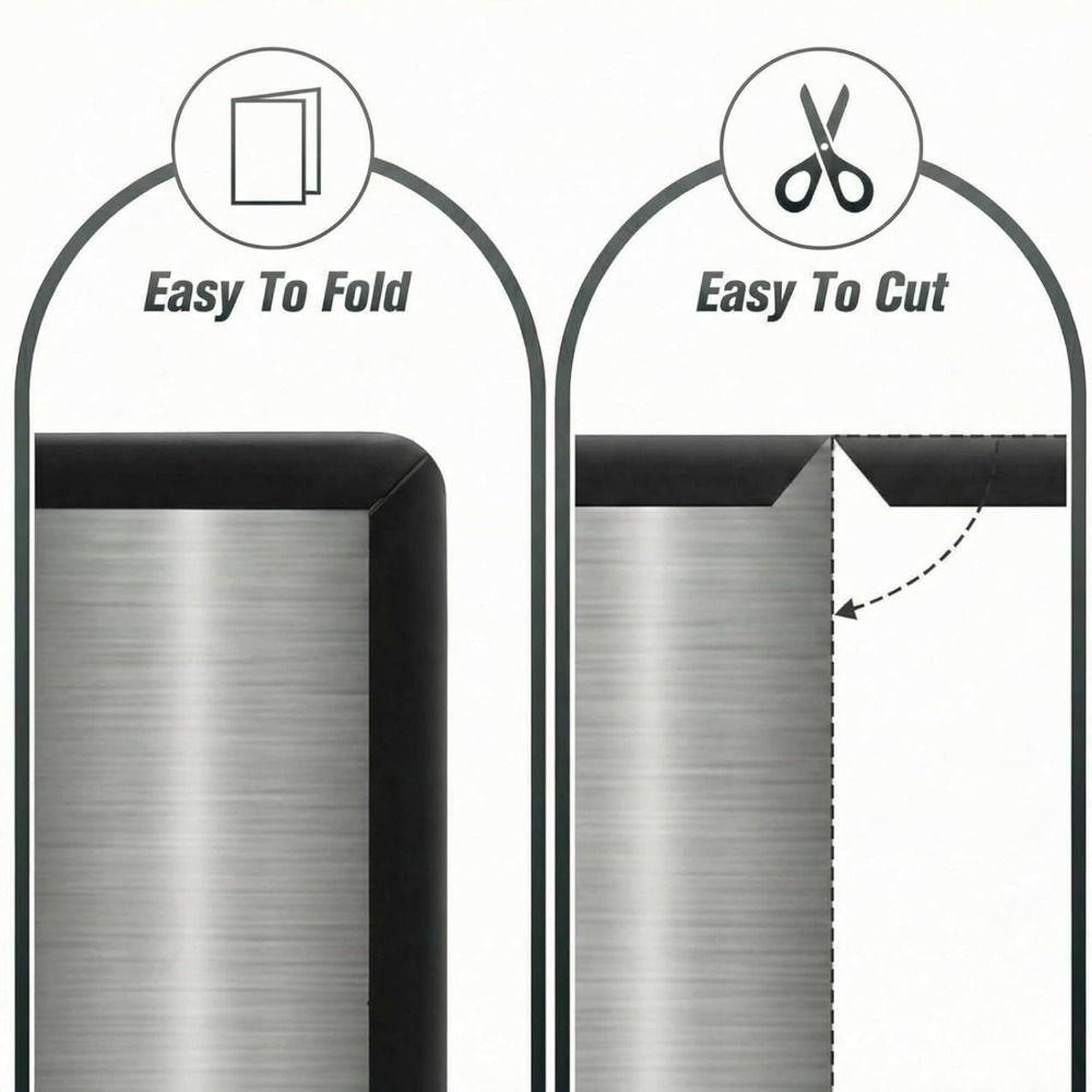 New Rubber Edge Trim Strip U Shape Black Door Edge Strip Guard Seal Doors