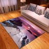 Beach Concept Landscape Living Room Carpet Bedroom Dining Room Floor Mat Pattern Size