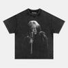Neuankunft Herrenkleidung T-Shirt Homme T-Shirts Herren T-Shirt für Damen Ropa Hombre BILLIE EILISH Amerikanisch Trendig Vintage Gewaschen