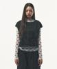 For The Weather Crease Bead Vest (Black)