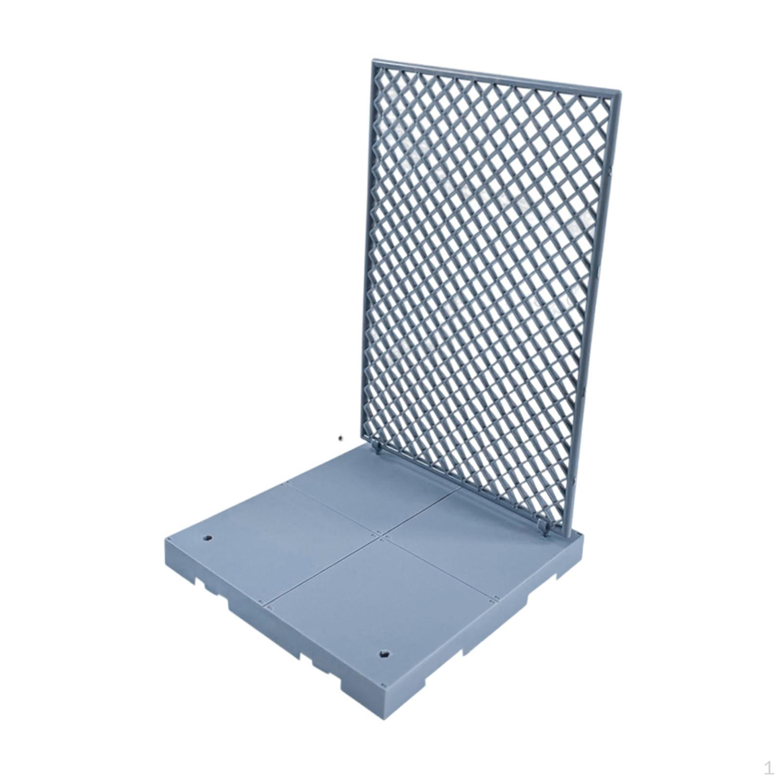 

Сетка для модели забора, Легкая коллекция, Украшение дома, Художественная сцена, Базовые элементы Silver Gray