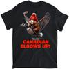 We Are Canadian Elbows Up Angry Beaver Flying Goose Bumper T-Shirt, Tank Top, Long Sleeve Shirt, Sweatshirt, Hoodie Men Women Kids Made In Canada