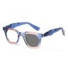 Women's Photochromic Presbyopia Glasses Stylish Square-Frame Blue Light Blocking HD Reading Glasses Versatile Trendy Eyewear