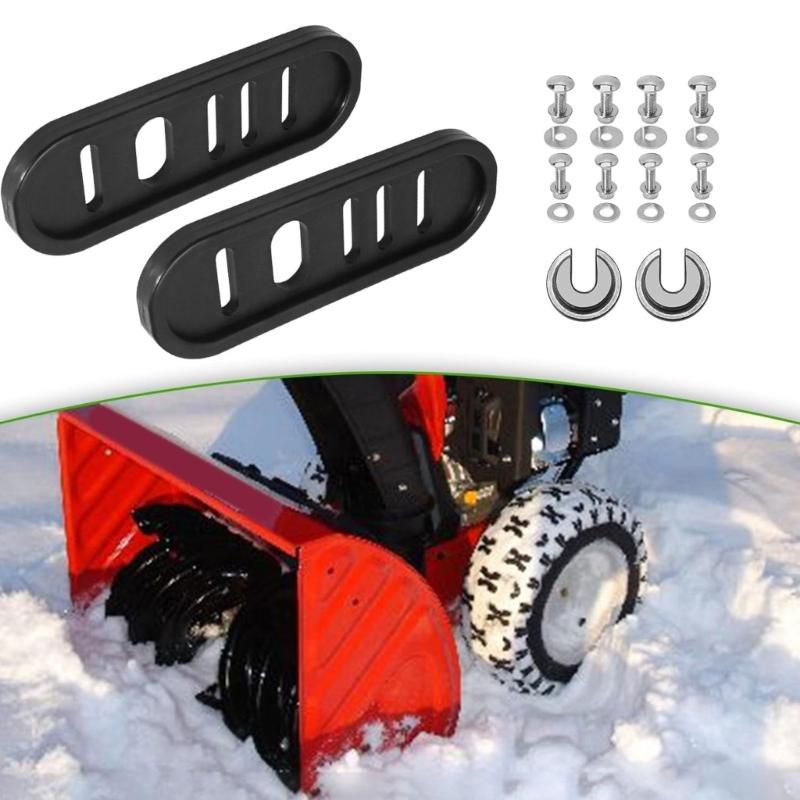 490-241-0010 Snowblower Slide Shoes Snow Thrower Skid Shoe with Mount Hardware for 31BM63P3 31AH55Q5 31AH64Q4 31AM62N2