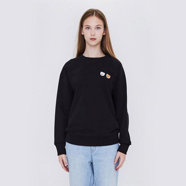 Seriver Pome Two Patch Реглан Mtm Чёрный L