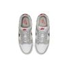 Nike  Dunk Low Light Iron Ore Black Women Sneakers Grey White University-Red DQ7576-001