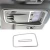 For Chevrolet Cruze 2016-19 Silver Steel Front Reading Light Cover Frame Trim 2X