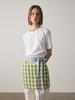 Comma,c Comma Check Half Apron (2 Colors)
