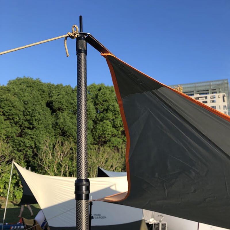 Chuanjunxing Carbon Fiber Telescopic Tarp/Tent Pole