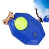 Tennis Ball Back Base Trainer Set with Rubber Elastic Rope for Single Person Practice