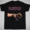 Rare Scorpions Lonesome Crow Cotton Black Men T Shirt Gift Fans S To 5XL Unisex T-Shirt