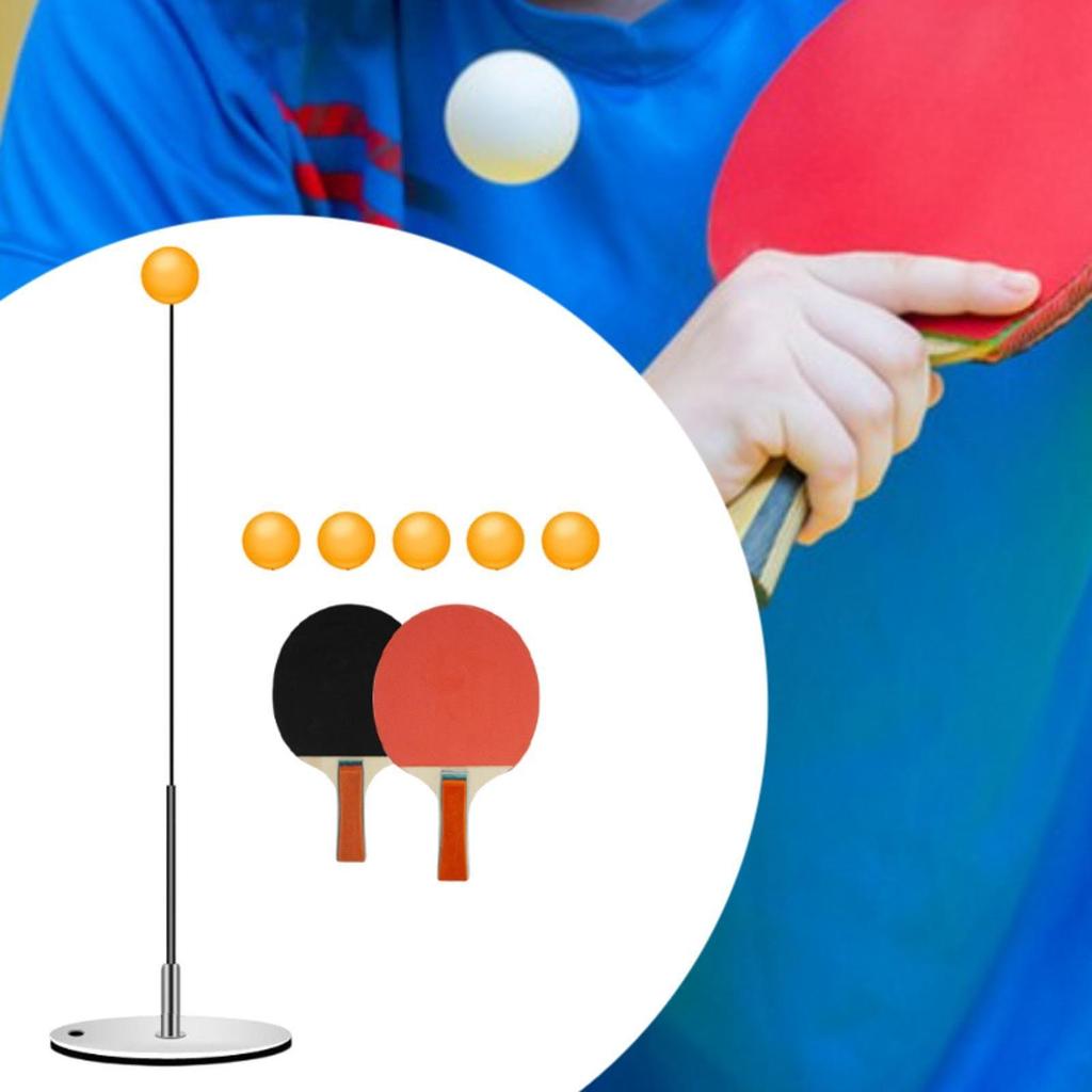 Table Tennis Trainer Set Training Device Stable Improve Skills Portable Aid for
