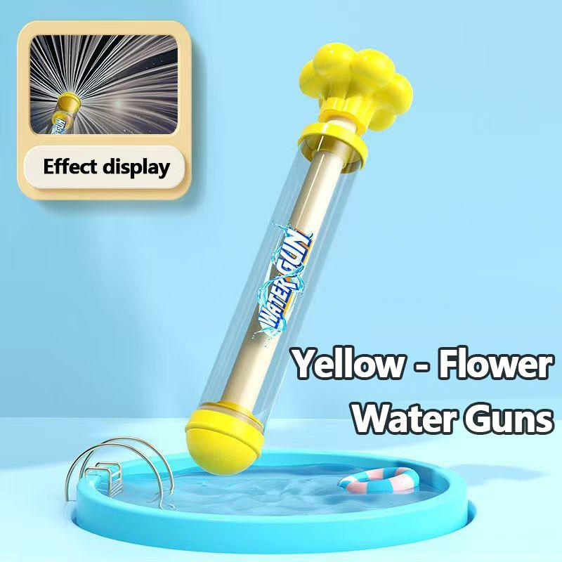 Firework Water Gun Large Capacity Pull-Back Splash Water Blaster - Portable Multifunctional Water Spray Toy Suitable