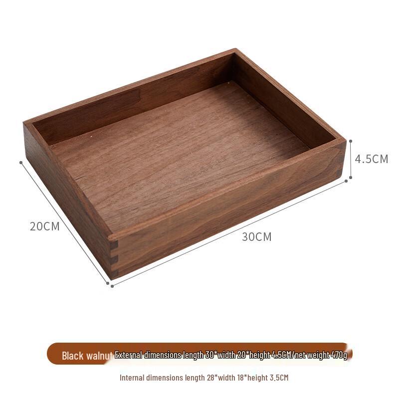 Walnut Wood Storage & Serving Tray