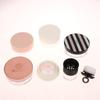 6-Type Portable Plastic Powder Box – Empty Travel Container with Sieve for Loose Powder and Makeup