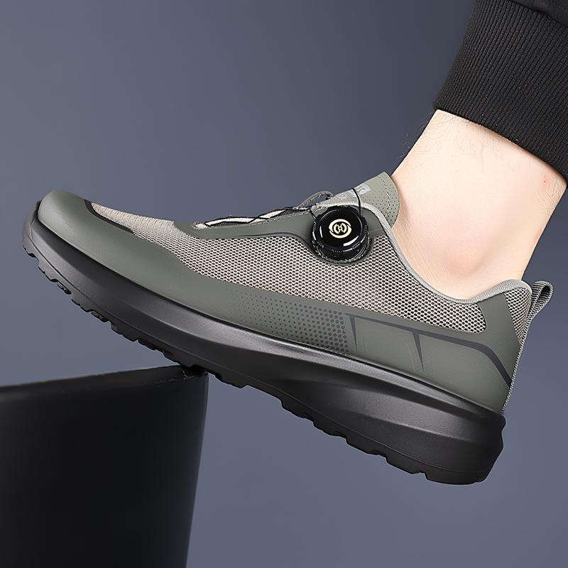 Rotating Buckle Outdoor Casual Sneaker Four Seasons Hiking Mountaineering Shoes Men's Trendy Shoes Footwear Outdoor Hiki