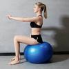 55cm Impact Resistant Athletic Yoga Ball with Pump Pilates Fitness Gym Balance Stability Swiss Ball Exercise Exercise Massage Ball