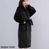 Unisex Mid-Length Thick Coral Fleece Robe for Couples, Home Wear Bathrobe & Pajamas.