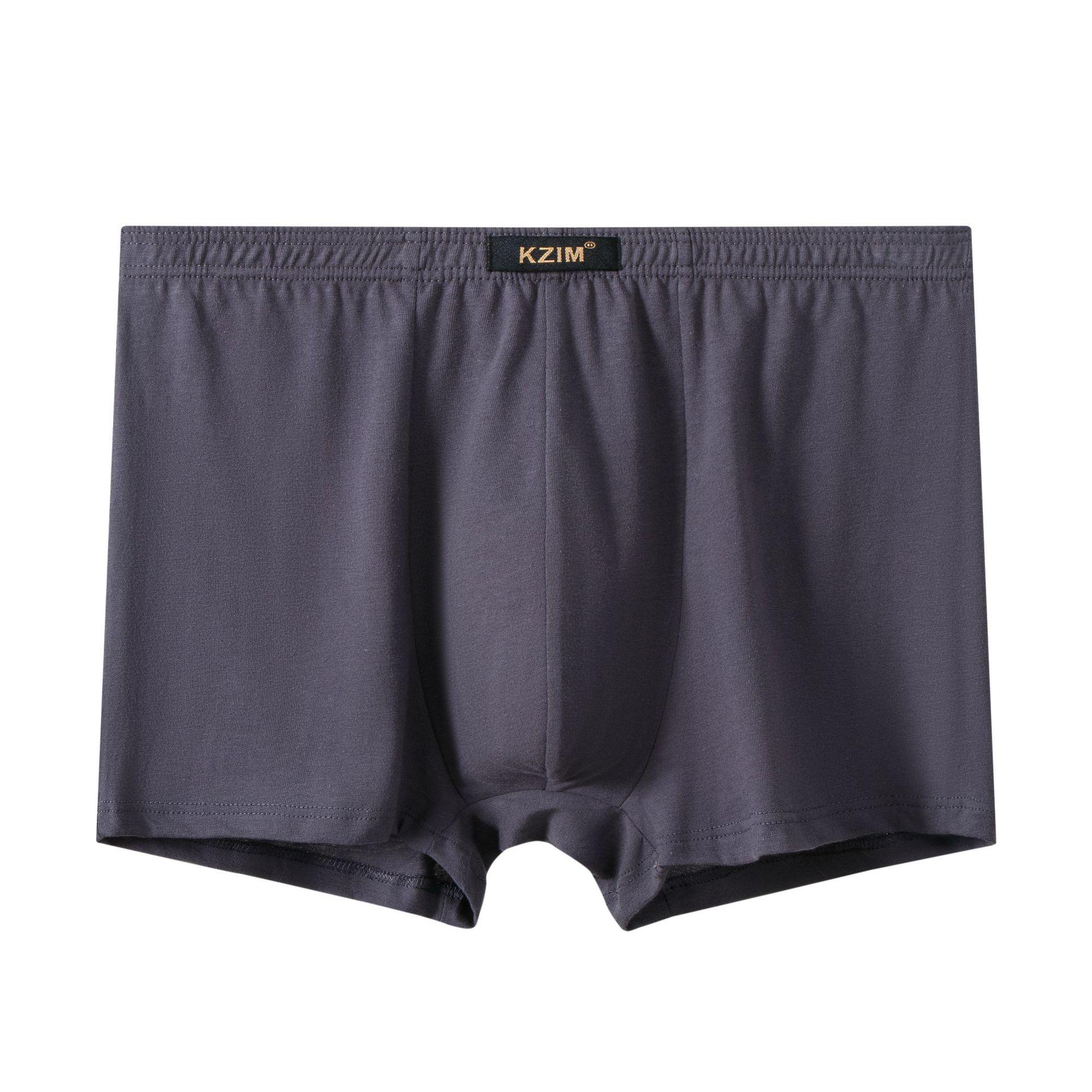 

Men s High-Waisted Plus Size Pure Cotton Boxer Briefs XL (100-120 jin)
