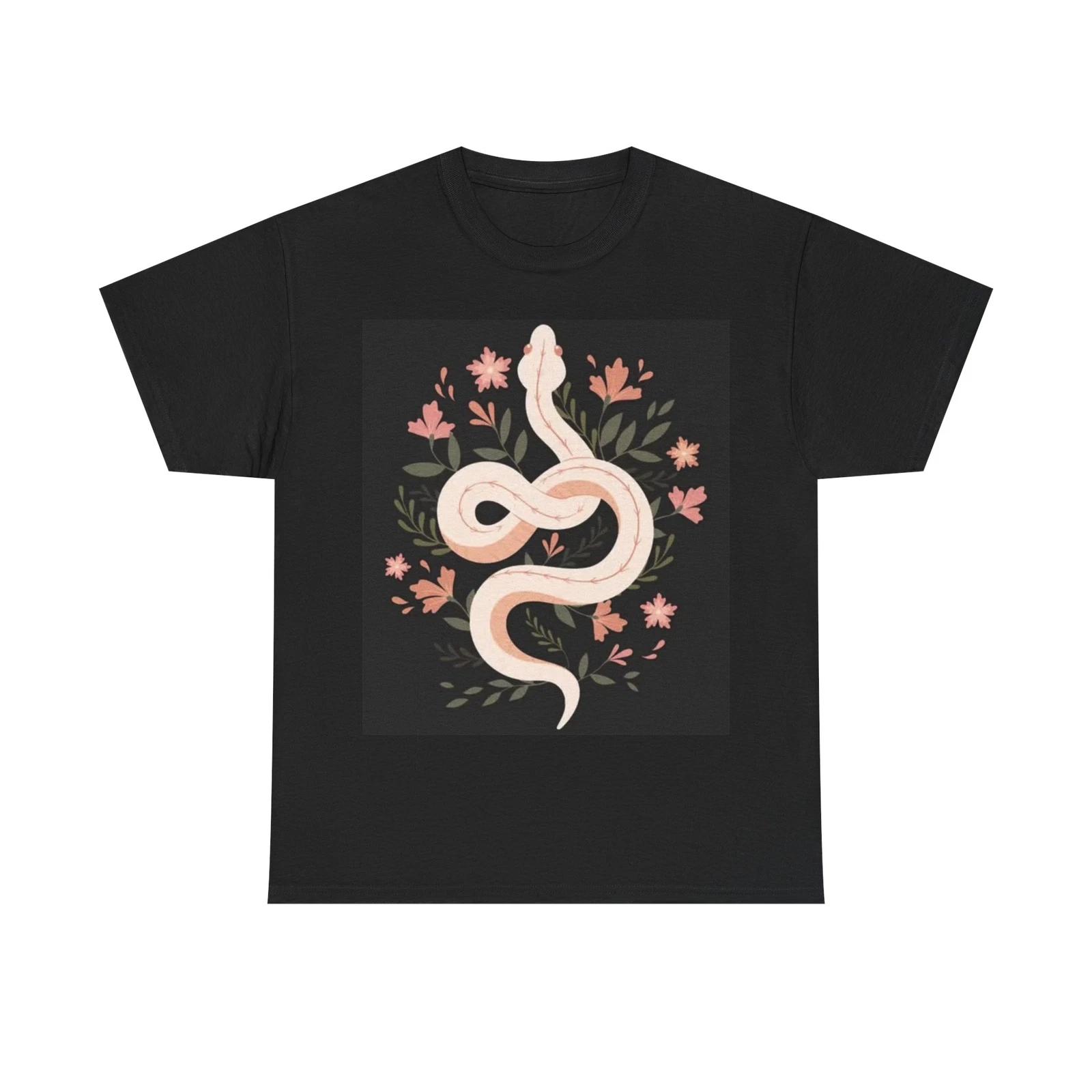 Men s and Women s T-shirts Pink Snake L